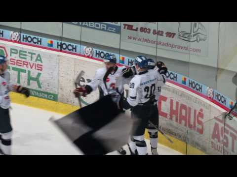 HC Tábor - David servis České Budějovice 9:0, 2016-17 (gól Marka Vaniše)