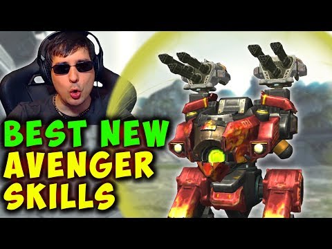 NEW +30% AVENGER Skills Bulwark - War Robots Mk2 Gameplay WR