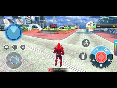 Flying Bike Ostrich Robot Game - Android Gameplay