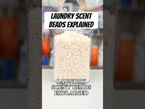 Part of a video titled Laundry Scent Beads Explained #laundry - YouTube