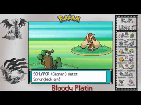 Pokémon Bloody Platin [Nuzlocke-Challenge] - Alle Tode meiner Pokémon! ):