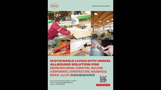 เฮงเค็ล ประเทศไทย / กาวและเคมีภัณฑ์ในอุตสาหกรรมการผลิตเฟอร์นิเจอร์ การก่อสร้างอาคาร  รวมถึงงาน DIY เฮงเค็ล ประเทศไทย / กาวและเคมีภัณฑ์ในอุตสาหกรรมการผลิตเฟอร์นิเจอร์ การก่อสร้างอาคาร  รวมถึงงาน DIY