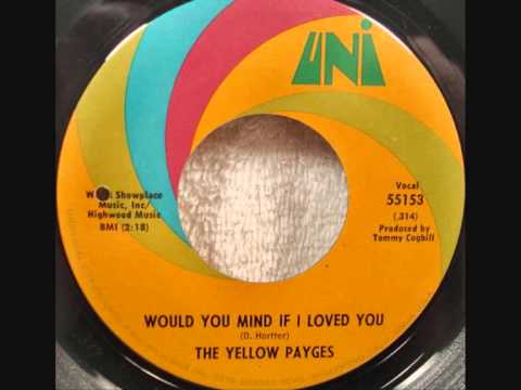 THE YELLOW PAYGES ~ WOULD YOU MIND IF I LOVED YOU