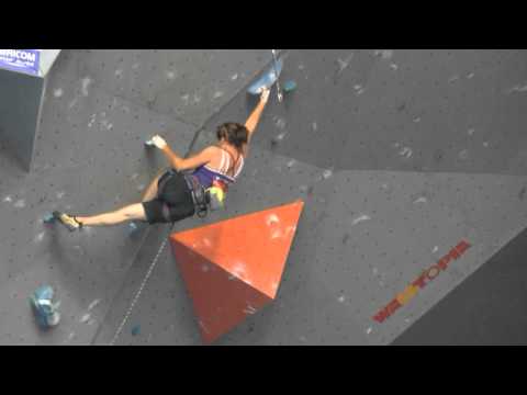 IFSC World Cup Lead Puurs 2011 - Finals - Johanna Ernst