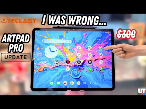 12.7" Teclast ArtPad PRO Android 15 Tablet Review UPDATE!