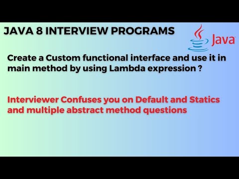 Create a Custom functional interface and use it in main method by using Lambda expression