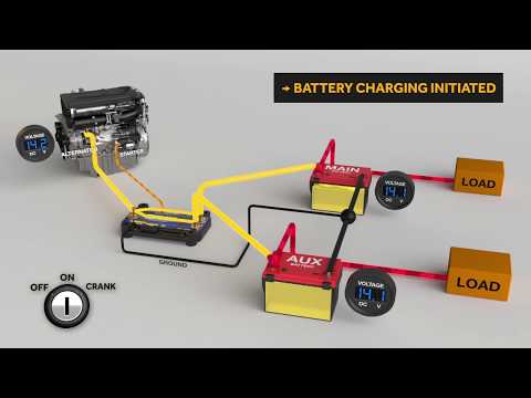 Dual Rectifier Battery Isolator
