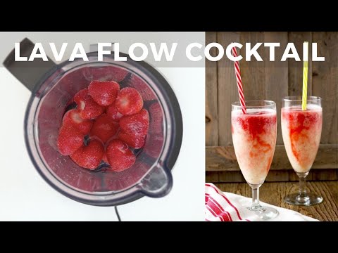 How to Make The Best Lava Flow Rum Cocktail - Easy Drink Recipes