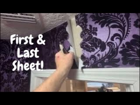 Join First & Last Sheet of Tufted Wallpaper - Spencer Colgan
