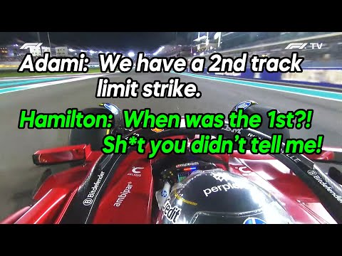 Hamilton and his engineer have zero trust and respect