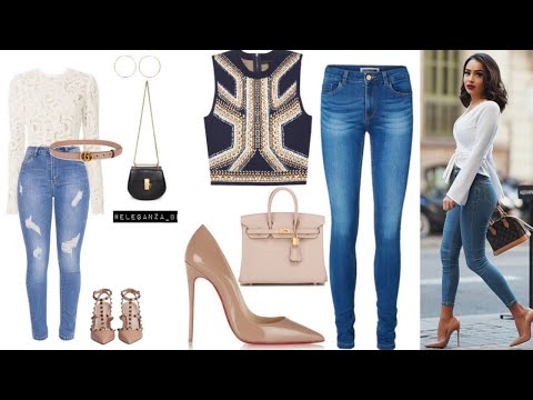 TENDENCIAS DE MODA 2022 MUJER / OUTFITS CASUALES CON JEANS LOOKS 2022/23