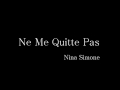 Ne Me Quitte Pas Nina Simone 