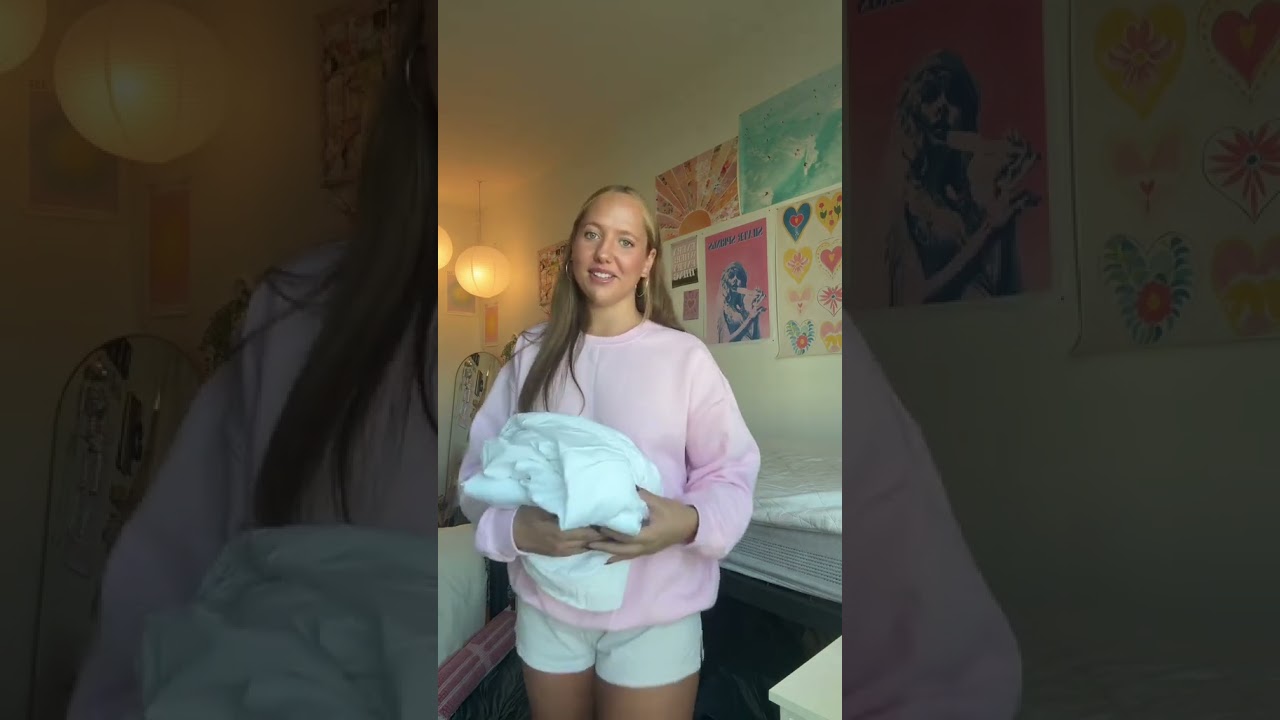 College Dorm Room Reset - Twin XL Bedding Transformation with New Luxury Bed Sheets by Coma Inducer