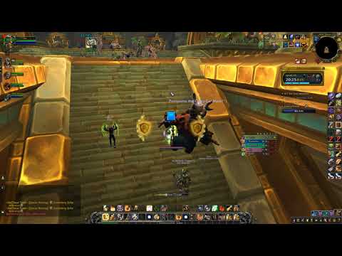 Atal'Dazar Mythic +16 score +1 ( reaping ) BFA s2 wow protection paladin