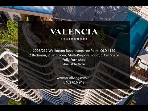 1006/232 Wellington Road, Kangaroo Point, QLD 4169, 2 कमरे, 2 बाथरूम, Apartment
