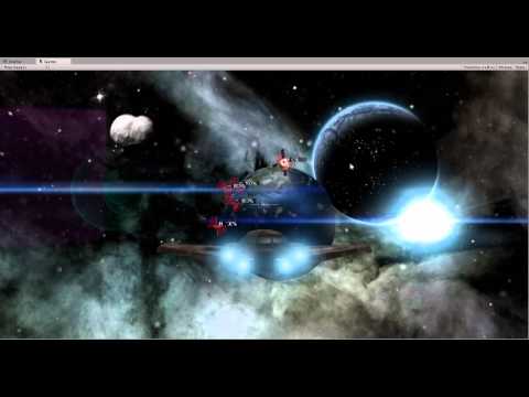 Unity 3D Space Game WIP03