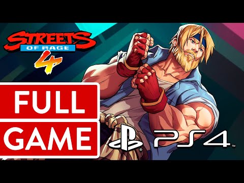 Streets of Rage 4 PS4 FULL GAME Longplay Gameplay Walkthrough Playthrough VGL