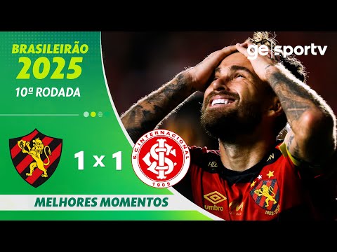 Gols e lances de Sport x Internacional