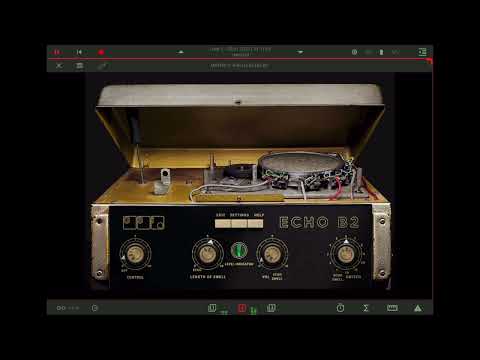 Echo B2 Dub Techno experiment.