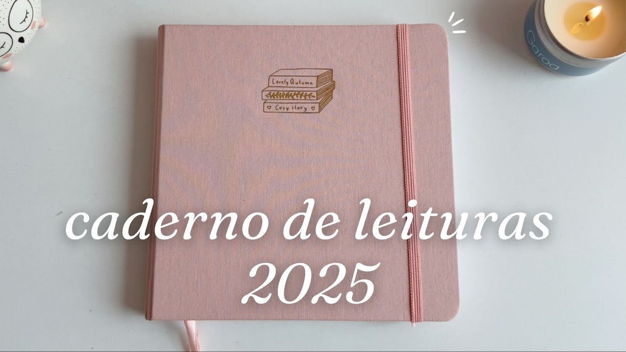 Começando meu Caderno de Leituras 2025 | Reading Journal 2025