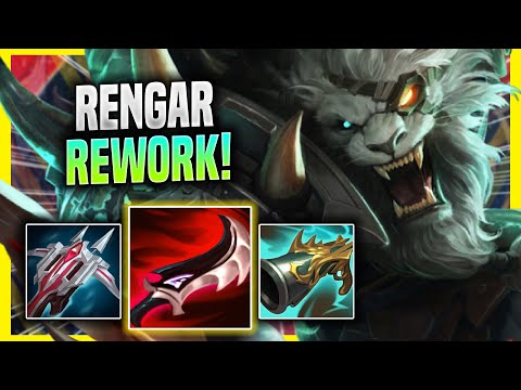 KOREAN CHALLENGER TRIES RENGAR WITH NEW MINI REWORK! - Challenger Plays Rengar JUNGLE vs Kindred!