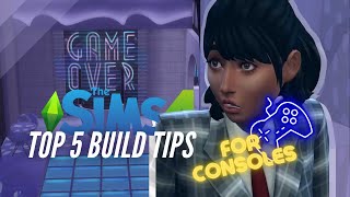 Top Build Tips for Console Players. Sims 4. #thesims4 #thesims