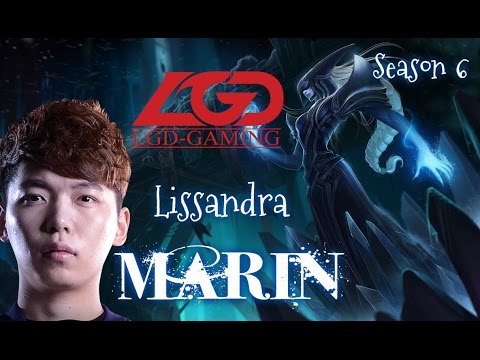 LGD MaRin LISSANDRA Mid vs Viktor - Patch 6.3 KR | League  of Legends