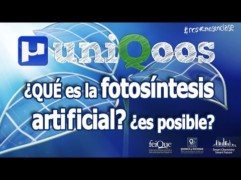 Captura del vídeo UniQoos con química: ¿Qué es la fotosíntesis artificial? ¿es posible?