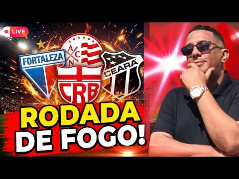 RESENHA NFC 🚨 PRÉ-JOGO DA SÉRIE B: FORTALEZA, NÁUTICO, CRB E CEARÁ EM CAMPO! AO VIVO #AndreReis