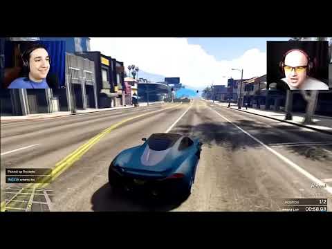Mudja vs Cale GTA 5 TRKE (najbolji momenti) #1