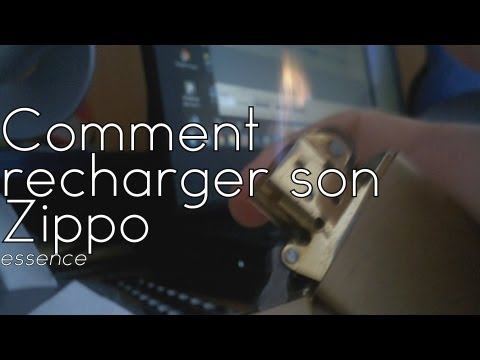 comment remplir de gaz un zippo