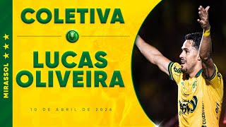 🎙️🦁 COLETIVA LUCAS OLIVEIRA - PRÉ-JOGO MIRASSOL X BAHIA