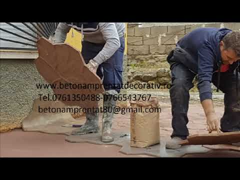 Beton Amprentat Iacobeni - Harghita  Tel.0761350488 -0766543767