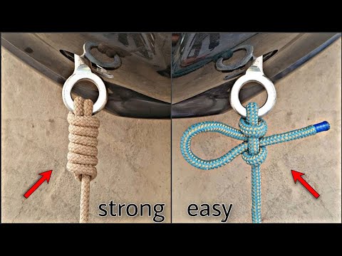 Rettungsknoten leicht gemacht und stark – Das Geheimnis ist gelüftet!