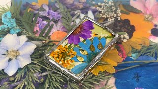 Soft Solder Glass Slide Pendant - What I Learned