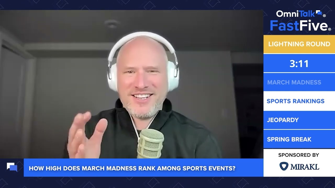 Lightning Round: March Madness Takes, Bracket Chaos & Spring Break Picks | Fast Five Shorts