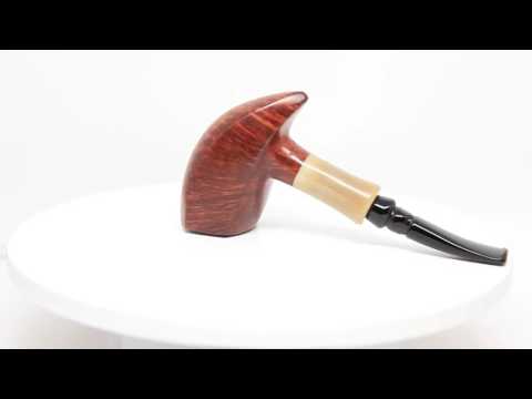 NEW Peter Klein Smoking Pipe 3A Large Picax Freehand W Horn From PIPELIST.COM