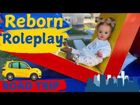 Reborn Doll Road Trip to Nashville 🚗 🍨 🍼 Weekend VLOG with Reborn Doll Pippa