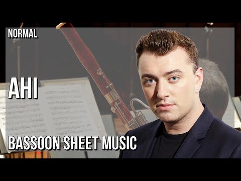 Bassoon Sheet Music: How to play Ahi by Anitta & Sam Smith