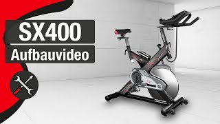 SPORTSTECH SX400 Speedbike - Aufbauanleitung//construction/structure/estructura/struttura