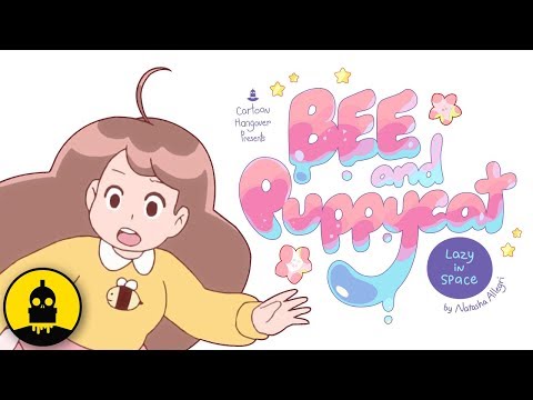 Thumbnail of the video: Bee and PuppyCat: Lazy in Space - Official Logo & New Footage Reveal