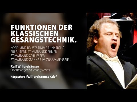 How does classical singing technique work? | Passaggio, head voice and chest voice explained