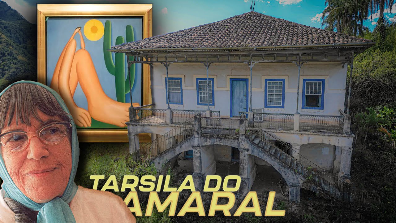 INCRÍVEL FAZENDA ABANDONADA DE TARSILA DO AMARAL. CONTÉM OBRAS DE ARTE ESCONDIDAS EM SEU INTERIOR