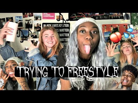 WHITE GIRL CAN RAP?! | Freestyle Competition