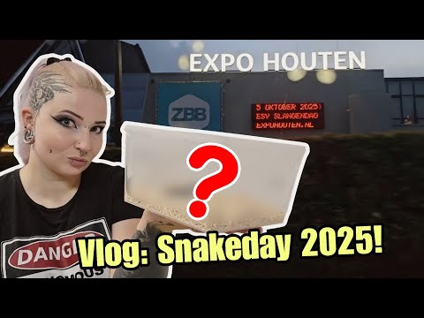 Vlog: Snakeday Houten 2025 🐍 | Liliths Colorful Garden