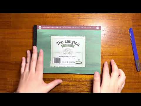 Daler Rowney the langton cold press watercolour paper review