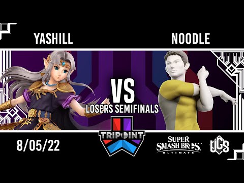 Tripoint Smash154  -  Losers Semifinals  -  Yashill(Zelda) Vs. NOODLE(Wii Fit Trainer)