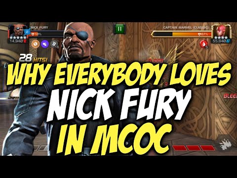 Why Everybody Loves Nick Fury In MCOC | Marvel Contest Of Champions