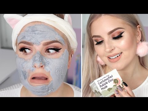 Coolest Foaming Bubble Mask Ever?! ♡ First Impression Review Video