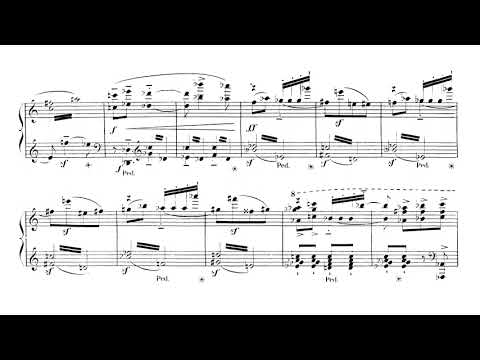 Chabrier - Bourrée fantasque (Audio+Sheet) [Ciccolini]